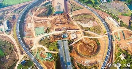 重庆又一高速公路在建&nbsp;全长139.112公里