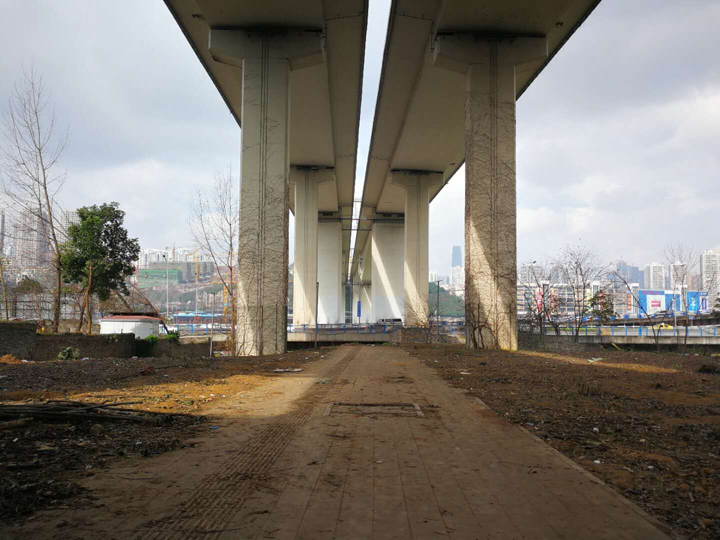 嘉华大桥公共停车场环境整治工程正式开工建设