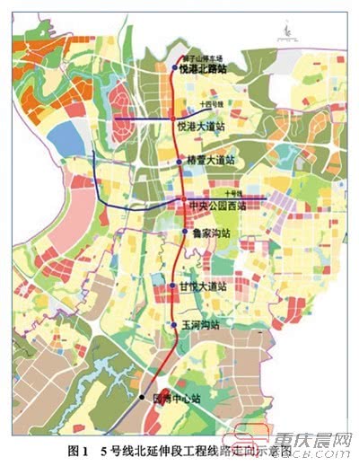 2022年&nbsp;轨道5号线北延到悦港大道