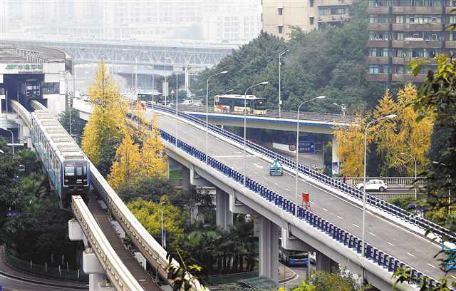 两路口南北分流道一期工程春节前完工