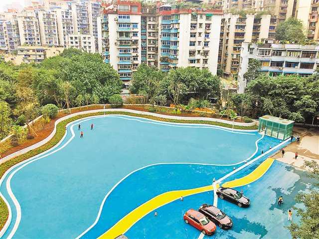 市少年宫新建停车场年底前投用