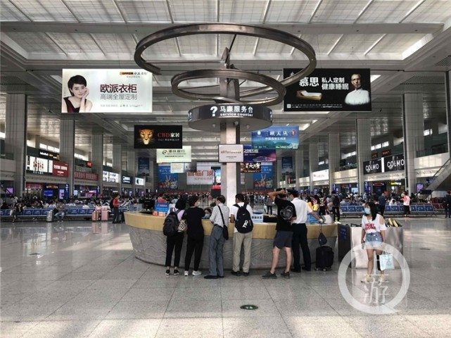 端午节首日&nbsp;重庆火车站发送旅客14.7万人