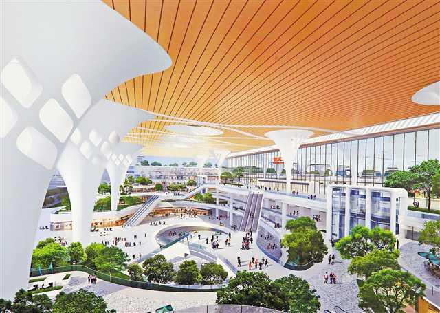 重庆东站三条骨架道路集中开工